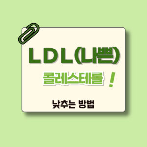 LDL나쁜-콜레스테롤-낮추는방법